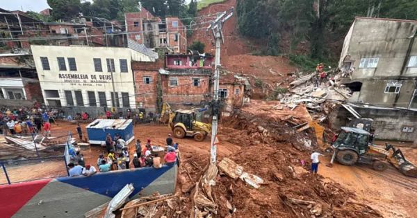 Heavy rains leave at least 28 dead and dozens missing in Brazil&rsquo;s Minas Gerais