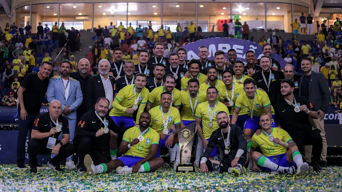 Brazil squad named for the 2026 Futsal Finalissima
